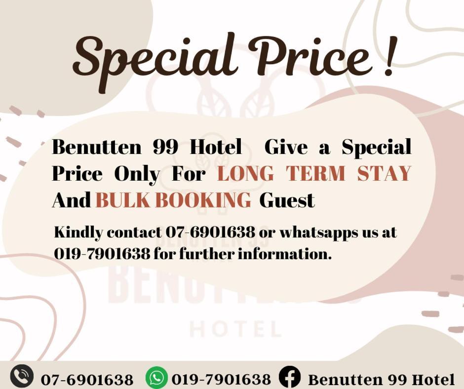 Benutten 99 Hotel Kampong Parit Tengah Dış mekan fotoğraf